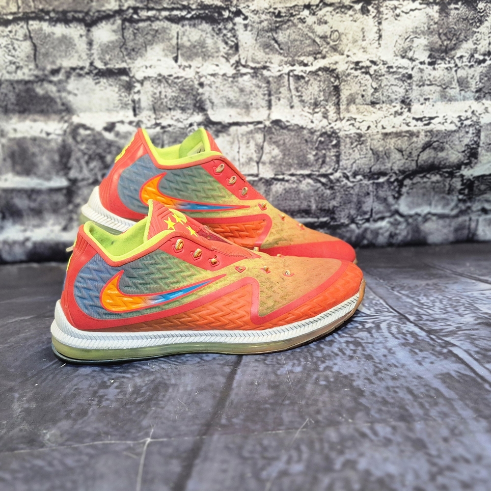 Nike Neon Orange Yellow Athletic Sneakers